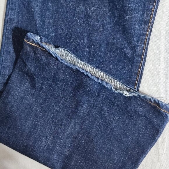 Bluenotes jeans men's size 34/34 indigo blue colour slim boot cut jeans - Picture 11 of 14